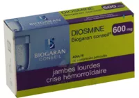 Diosmine Biogaran Conseil 600 Mg, Comprimé Pelliculé à STRASBOURG