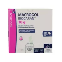 Macrogol Biogaran 10 G, Poudre Pour Solution Buvable En Sachet-dose à STRASBOURG