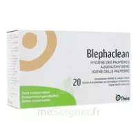 Blephaclean Compresses Stériles Nettoyantes Par 20 à STRASBOURG