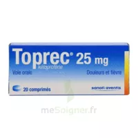 Toprec 25 Mg Comprimés Plq/20 à STRASBOURG