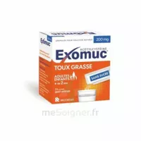 Exomuc 200 Mg, Granulés Pour Solution Buvable En Sachet 24 Sachets/3g à STRASBOURG